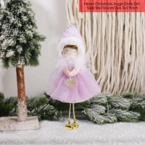 Cute Plush Angel Doll - Festive Christmas Decoration & Gift - 23-09 Heart Girl