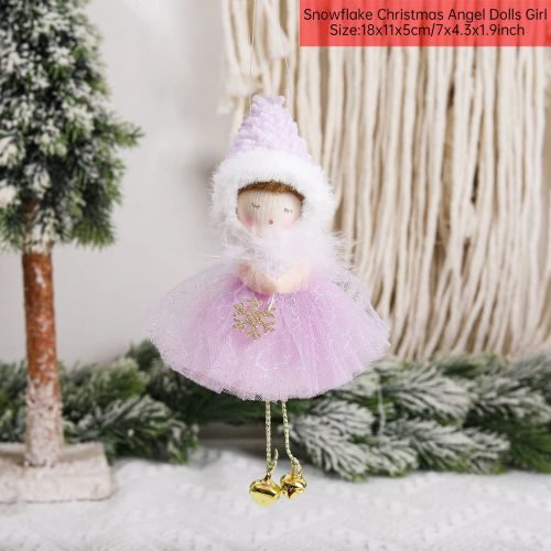 Cute Plush Angel Doll - Festive Christmas Decoration & Gift