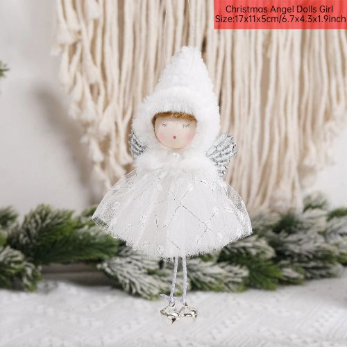 Cute Plush Angel Doll - Festive Christmas Decoration & Gift