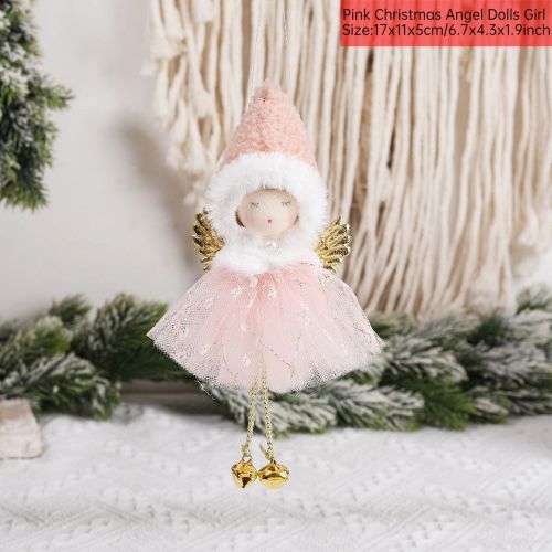 Cute Plush Angel Doll - Festive Christmas Decoration & Gift