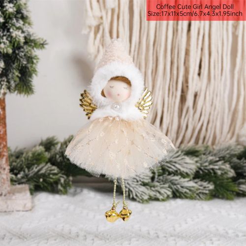 Cute Plush Angel Doll - Festive Christmas Decoration & Gift