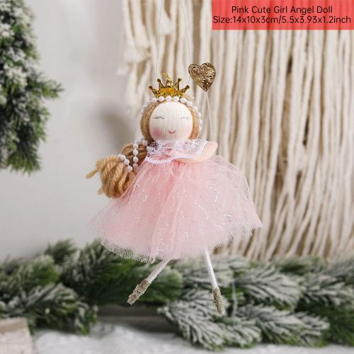 Cute Plush Angel Doll - Festive Christmas Decoration & Gift