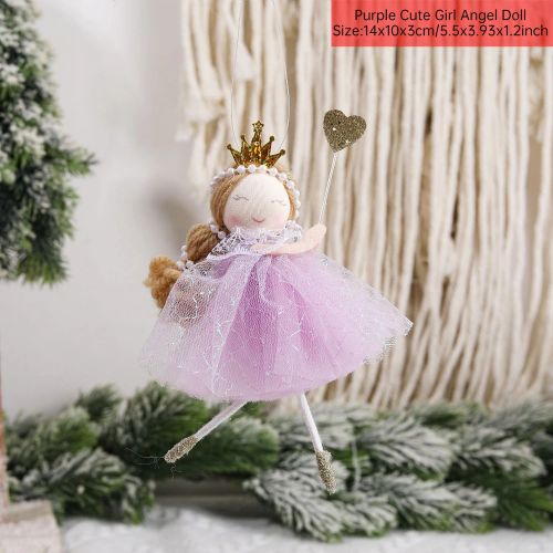Cute Plush Angel Doll - Festive Christmas Decoration & Gift