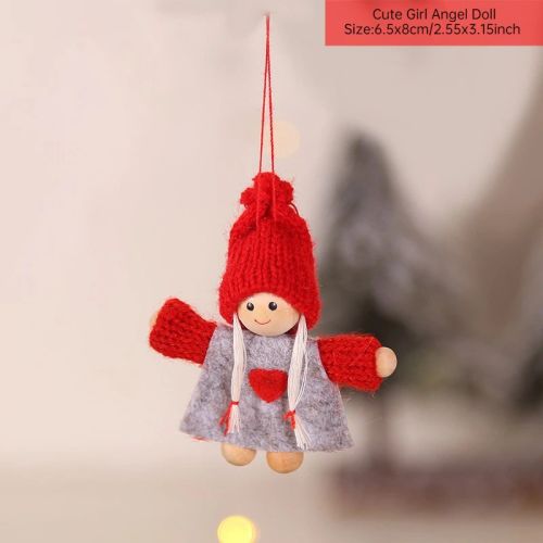 Cute Plush Angel Doll - Festive Christmas Decoration & Gift