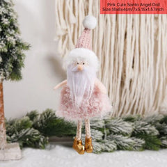 Cute Plush Angel Doll - Festive Christmas Decoration & Gift