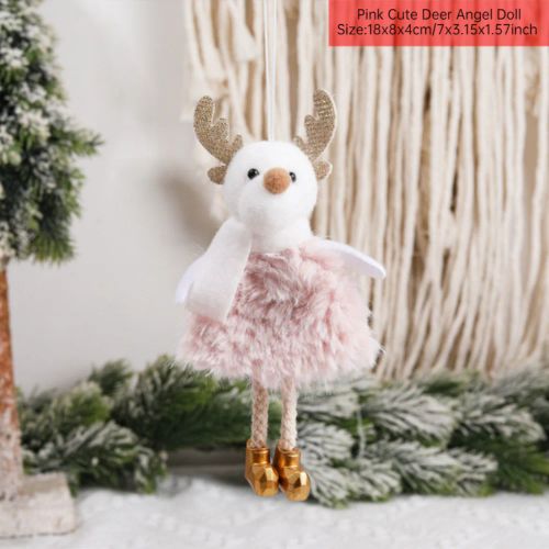 Cute Plush Angel Doll - Festive Christmas Decoration & Gift