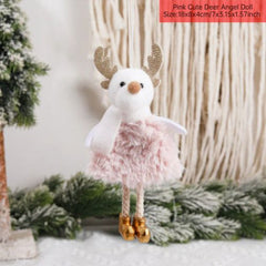Cute Plush Angel Doll - Festive Christmas Decoration & Gift