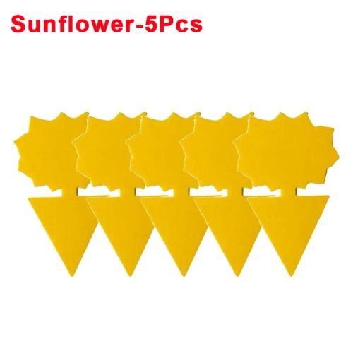 Sticky Insect Board - Effective Pest Control - Yellow PP Plastic Boards - Sunflower-5Pcs