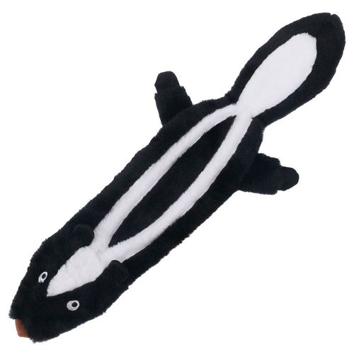Fleece Dog Squeak Toy - Plush Fun for Dogs - green