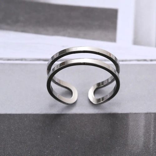 Emeralds Luxurious Adjustable Rings - Stylish Fashionable Accessories - B