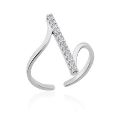 ICFTZWE Geometric Rings - Luxury Stainless Steel Aesthetic Wedding Band