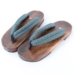 WHOHOLL Japanese Geta Slippers - Thick Sole Anime Clogs for Cosplay