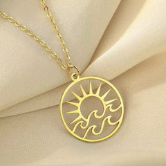 Kinitial Classic Pendant Necklace - Handmade Stylish Accessory