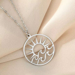 Kinitial Classic Pendant Necklace - Handmade Stylish Accessory