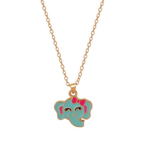 Meirenpeizi Cute Animal Pendant Necklace - Fashionable Elegance