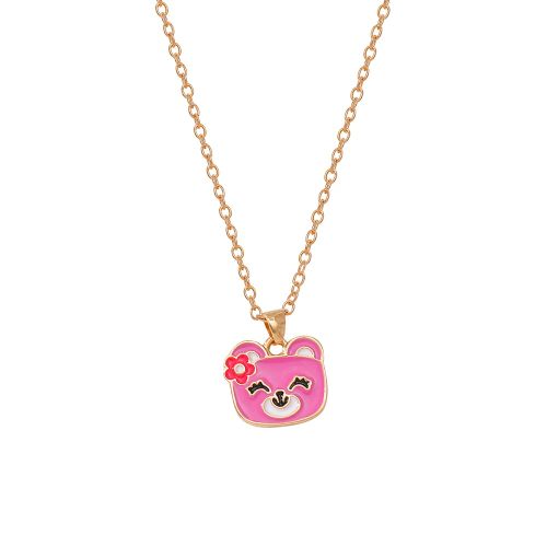 Meirenpeizi Cute Animal Pendant Necklace - Fashionable Elegance - 18