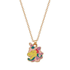 Meirenpeizi Cute Animal Pendant Necklace - Fashionable Elegance