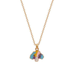 Meirenpeizi Cute Animal Pendant Necklace - Fashionable Elegance
