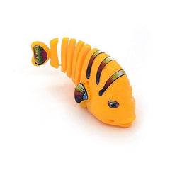 ANGDUO Interactive Plastic Cat Toy - Engaging Spring Swing Fish