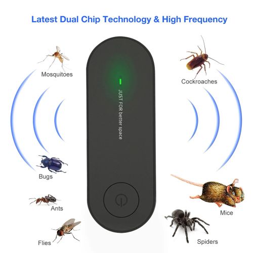 Solar Ultrasonic Animal Repeller - Effective Outdoor Pest Control Device