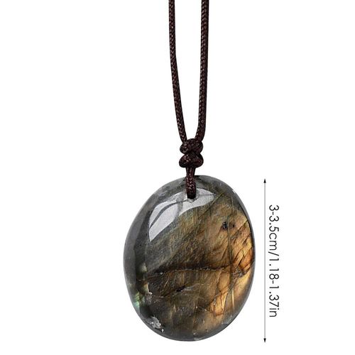 Stylish Labradorite Pendant Necklace for Versatile Everyday Wear
