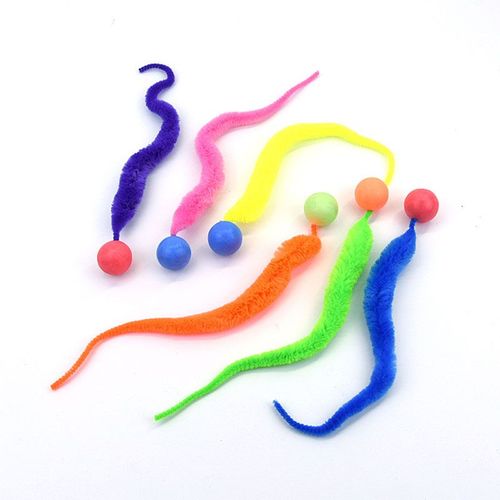Swing Ball Cat Toy - Interactive Fun for Indoor Cats - 1pc Random Color