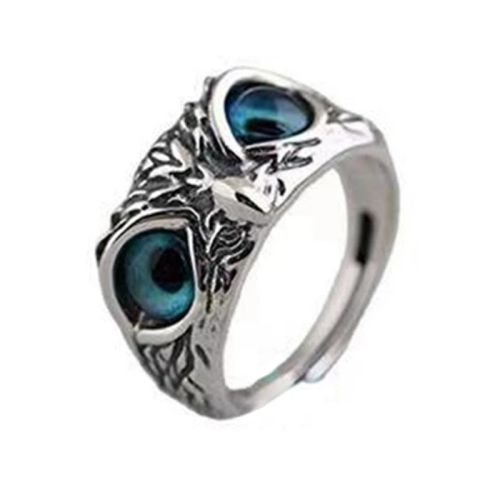 OOTDTY High Polish Exquisite Rings Set - 5pcs Fashion Cocktail Rings