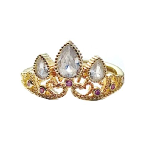 OOTDTY High Polish Exquisite Rings Set - 5pcs Fashion Cocktail Rings