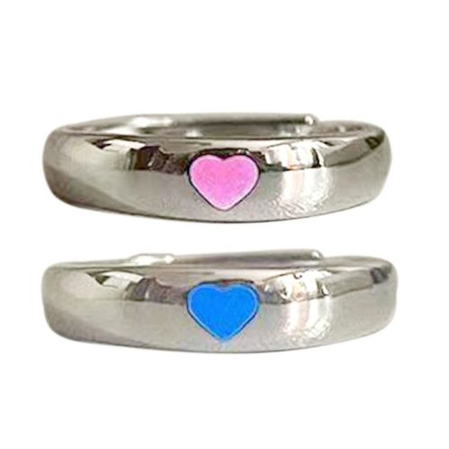 OOTDTY High Polish Exquisite Rings Set - 5pcs Fashion Cocktail Rings