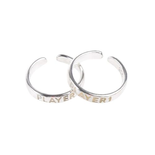 OOTDTY High Polish Exquisite Rings Set - 5pcs Fashion Cocktail Rings