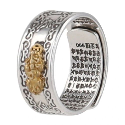 OOTDTY High Polish Exquisite Rings Set - 5pcs Fashion Cocktail Rings