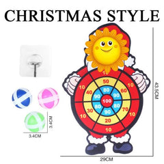 Cartoon Dart Board Game - Rainbow Animal Designs for Fun Playtime