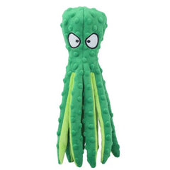 Adorable Octopus Plush Dog Toy with Squeaker for Interactive Play