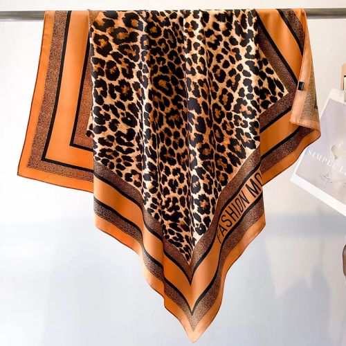 SANMAIHUA Luxury Silk Scarf - Fashionable 90x90CM Sunscreen Shawl - 29