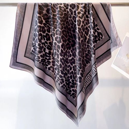 SANMAIHUA Luxury Silk Scarf - Fashionable 90x90CM Sunscreen Shawl - 30