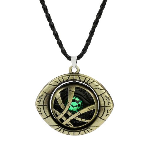 Bandai Marvel Avengers Doctor Strange Rotatable Pendant Necklace - black