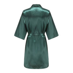 Elegant Kimono Satin Bathrobe for Bridesmaid - Stylish Comfort for Weddings