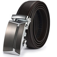 HALOCOWCOW Casual PU Belts with Automatic Buckle – Comfortable & Stylish