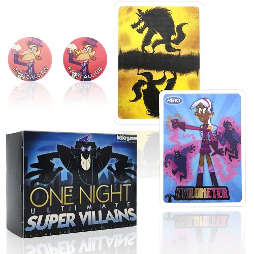 One Night Ultimate Werewolf Board Game - Engaging Party Experience - super vallian