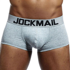 JOCKMAIL Cotton Boxer Shorts - Soft & Breathable Underwear for Comfort
