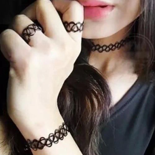 Trendy Choker Necklace - Soft & Comfortable Fashion Statement - 01
