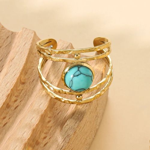 Bohemia Adjustable Rings with Rhinestone Crystal - Fashionable Jewelry