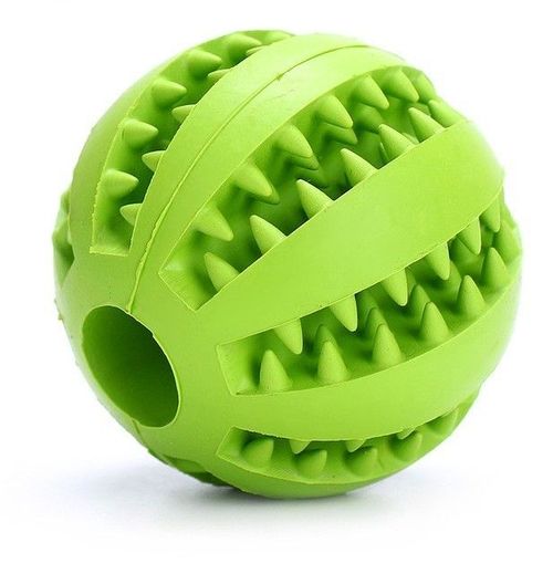 Interactive Dog Toy Ball - Durable Rubber Design for Play & Training - A / 7CM