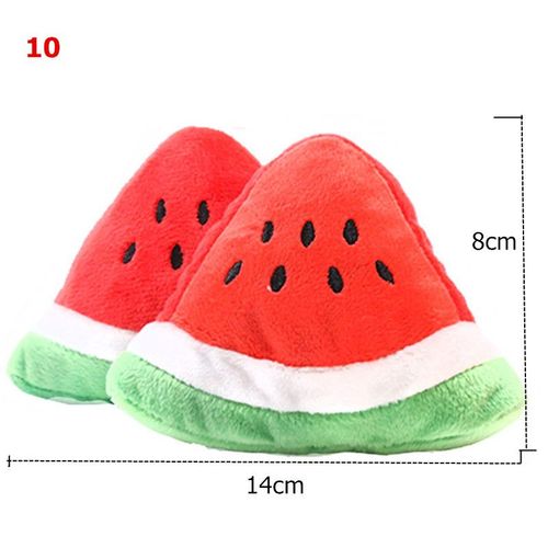 Multicolour Plush Dog Toy - Soft & Fun for Playtime & Chewing - H