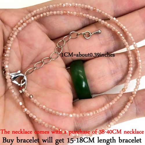 Beaded Necklace & Bracelet Set - Adjustable Length & Casual Style