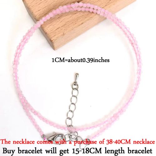 Beaded Necklace & Bracelet Set - Adjustable Length & Casual Style
