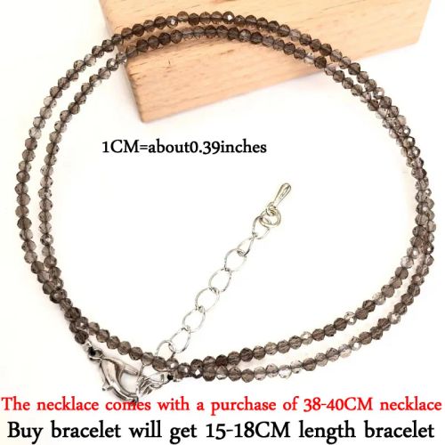Beaded Necklace & Bracelet Set - Adjustable Length & Casual Style