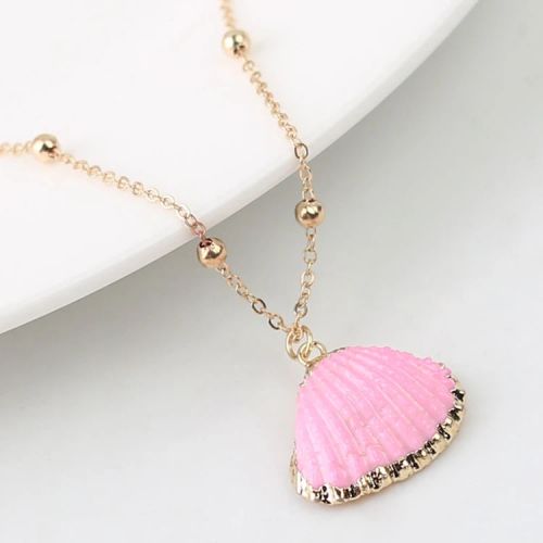 Trendy Bohemian Pendant Necklace - Natural Shell & Conch Design