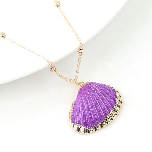 Trendy Bohemian Pendant Necklace - Natural Shell & Conch Design
