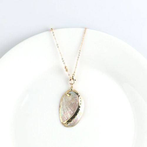 Trendy Bohemian Pendant Necklace - Natural Shell & Conch Design - Style 9